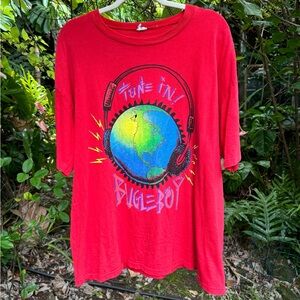 Vintage Red Bugle Boy Tee
